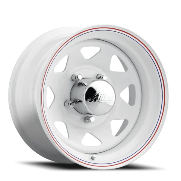 80 White 8 Spoke